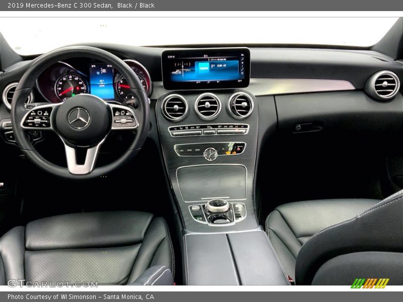 Black / Black 2019 Mercedes-Benz C 300 Sedan