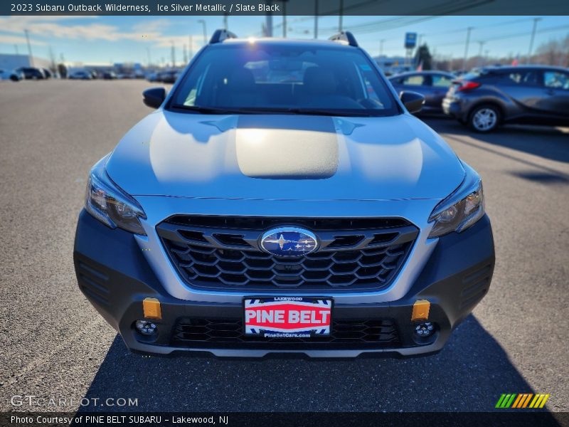 Ice Silver Metallic / Slate Black 2023 Subaru Outback Wilderness