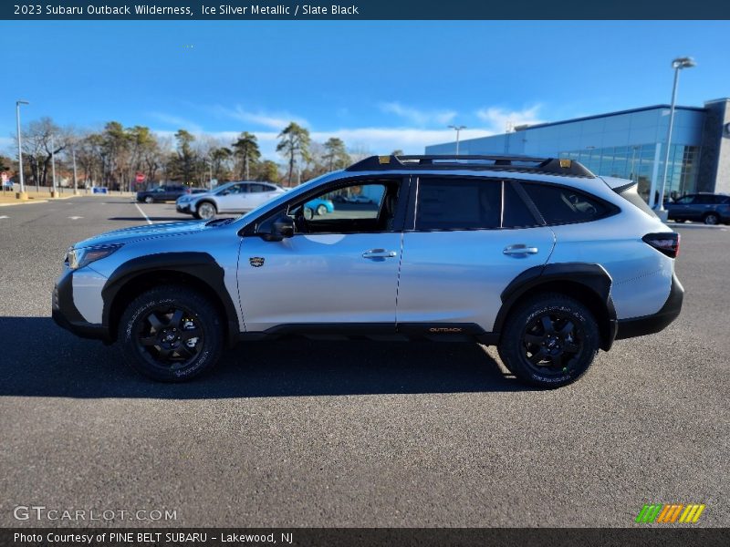 Ice Silver Metallic / Slate Black 2023 Subaru Outback Wilderness