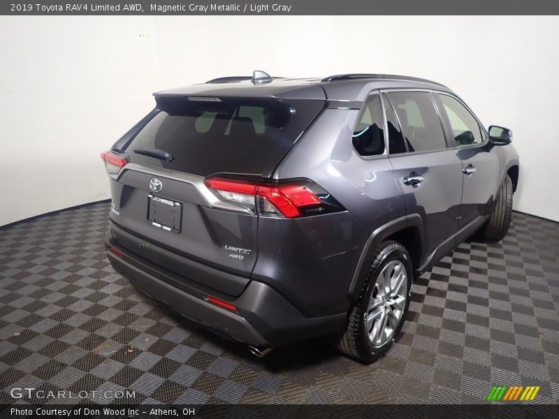 Magnetic Gray Metallic / Light Gray 2019 Toyota RAV4 Limited AWD