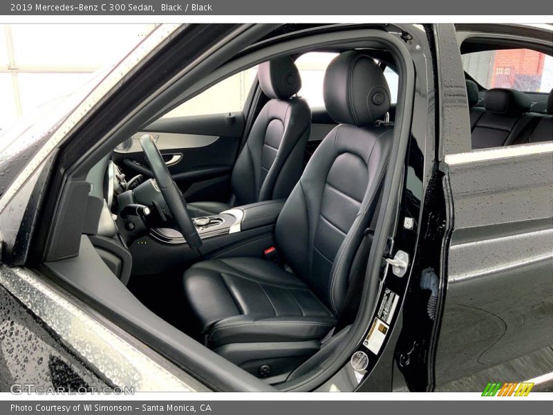 Black / Black 2019 Mercedes-Benz C 300 Sedan