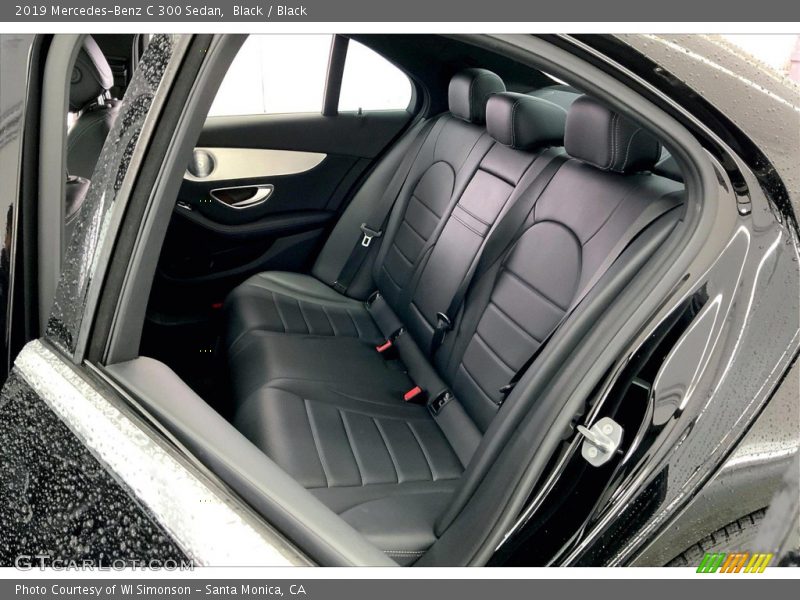 Black / Black 2019 Mercedes-Benz C 300 Sedan