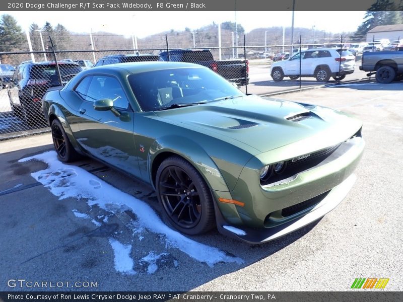 F8 Green / Black 2020 Dodge Challenger R/T Scat Pack Widebody