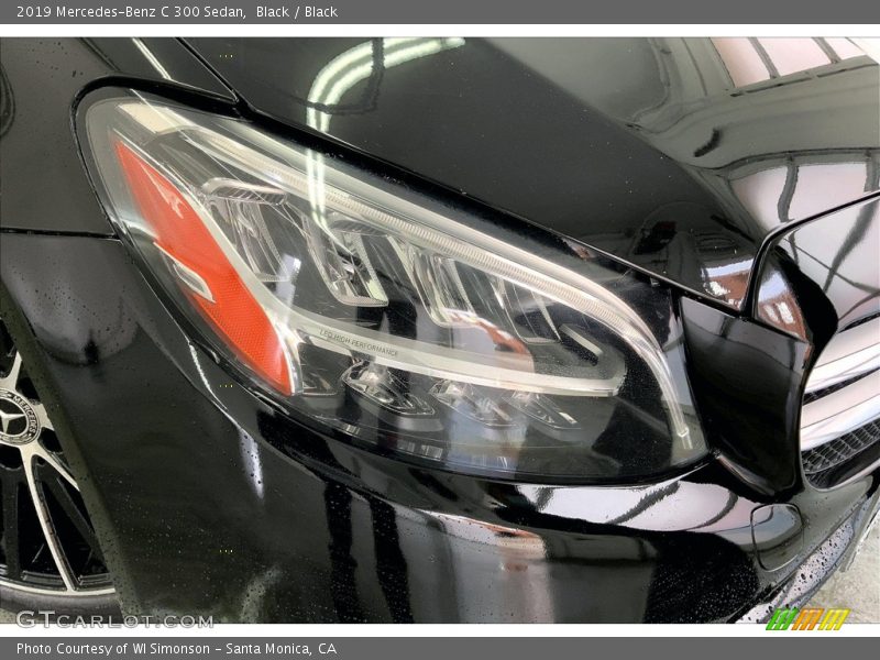 Black / Black 2019 Mercedes-Benz C 300 Sedan