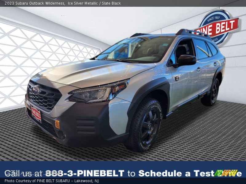 Ice Silver Metallic / Slate Black 2023 Subaru Outback Wilderness