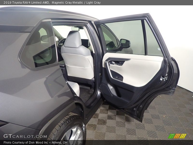 Magnetic Gray Metallic / Light Gray 2019 Toyota RAV4 Limited AWD