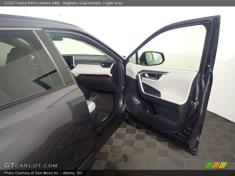 Magnetic Gray Metallic / Light Gray 2019 Toyota RAV4 Limited AWD