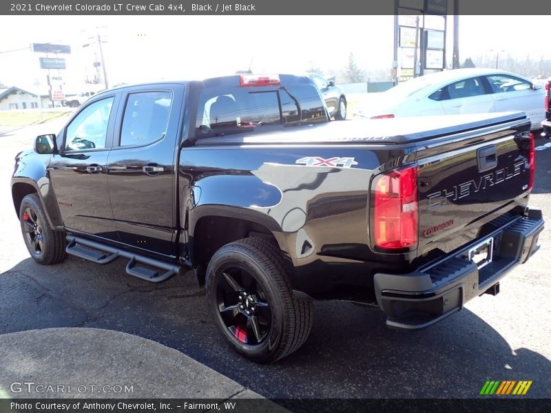 Black / Jet Black 2021 Chevrolet Colorado LT Crew Cab 4x4
