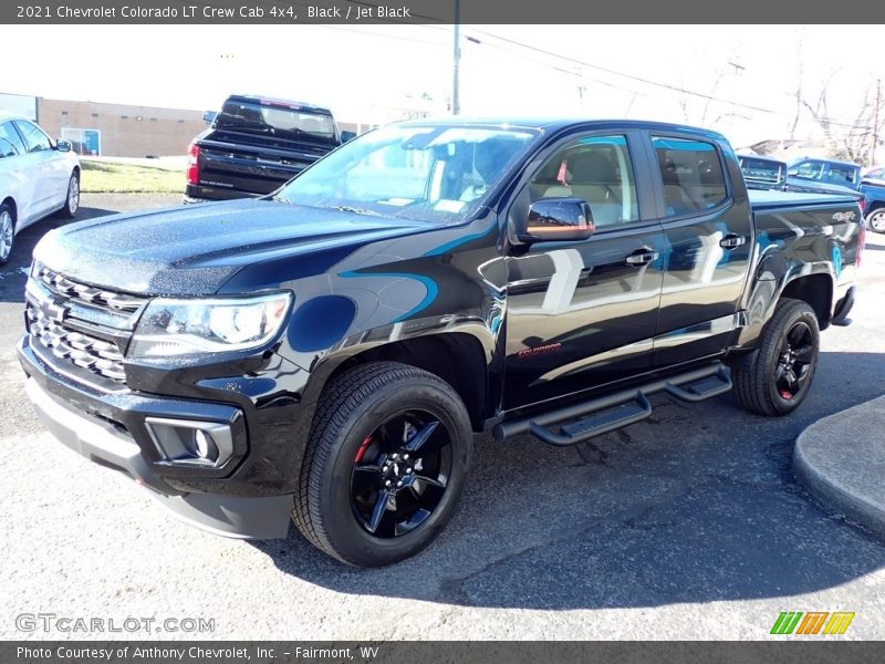 Black / Jet Black 2021 Chevrolet Colorado LT Crew Cab 4x4