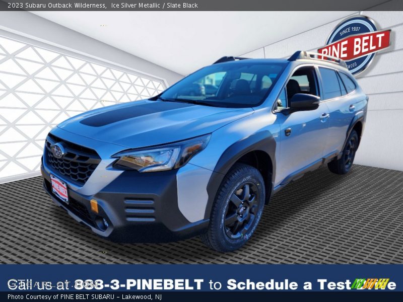 Ice Silver Metallic / Slate Black 2023 Subaru Outback Wilderness