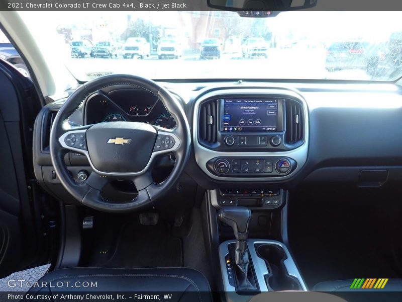 Black / Jet Black 2021 Chevrolet Colorado LT Crew Cab 4x4