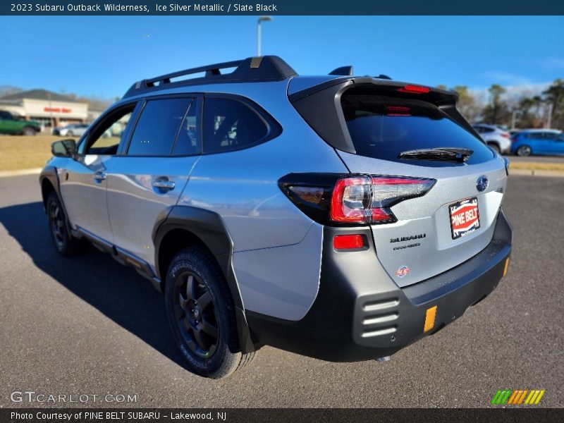 Ice Silver Metallic / Slate Black 2023 Subaru Outback Wilderness