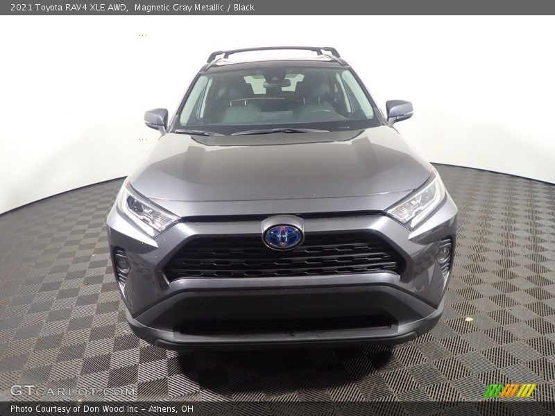 Magnetic Gray Metallic / Black 2021 Toyota RAV4 XLE AWD