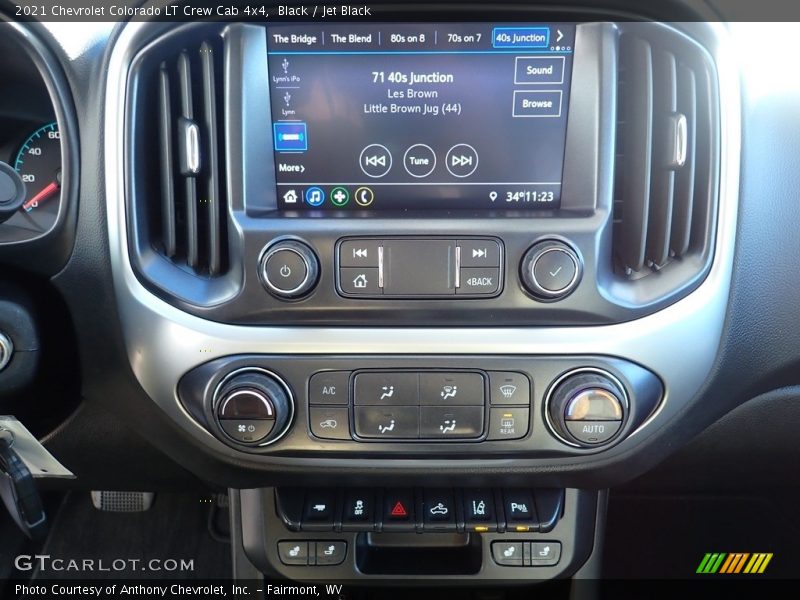 Black / Jet Black 2021 Chevrolet Colorado LT Crew Cab 4x4