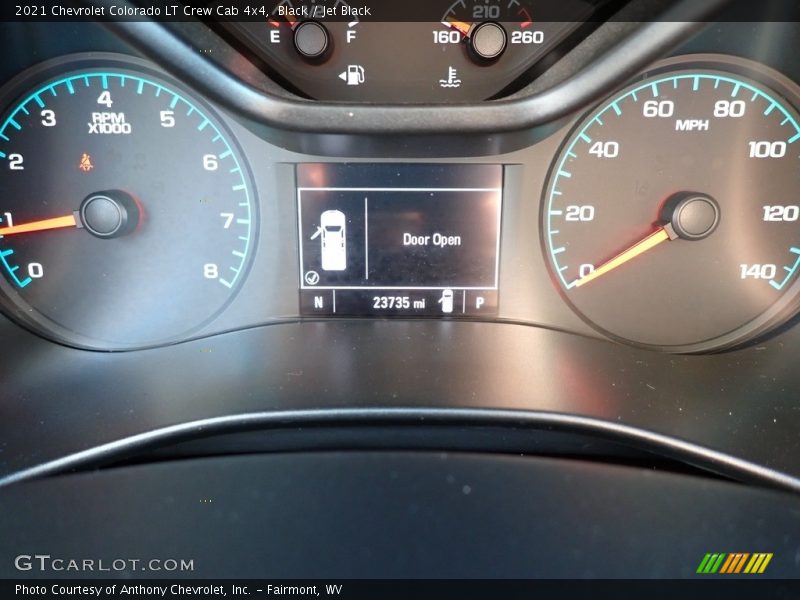 Black / Jet Black 2021 Chevrolet Colorado LT Crew Cab 4x4