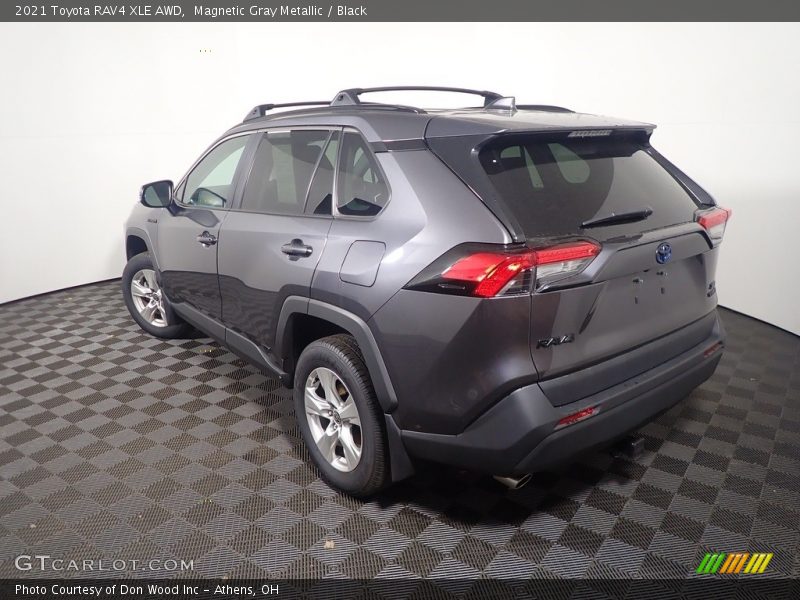 Magnetic Gray Metallic / Black 2021 Toyota RAV4 XLE AWD