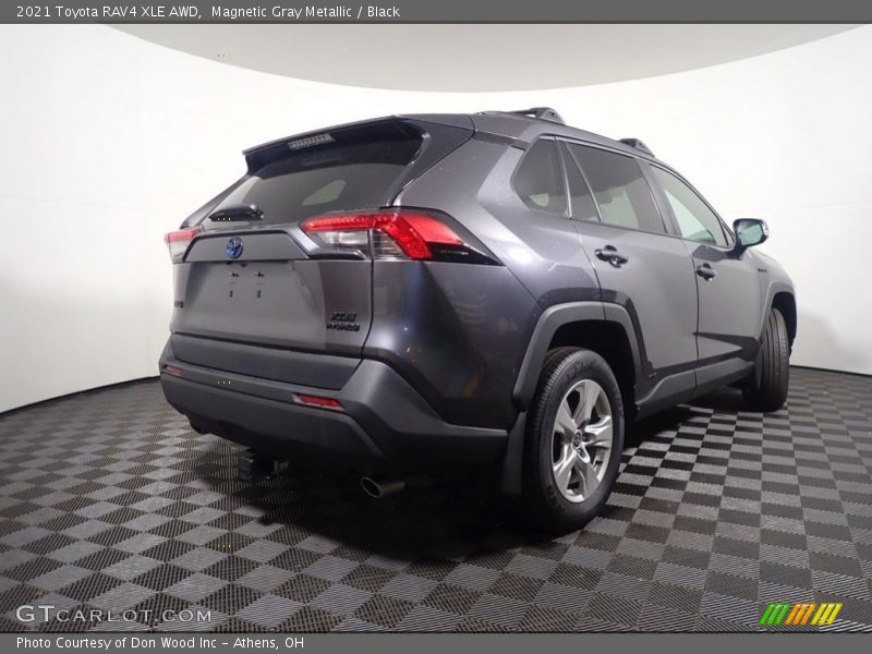 Magnetic Gray Metallic / Black 2021 Toyota RAV4 XLE AWD