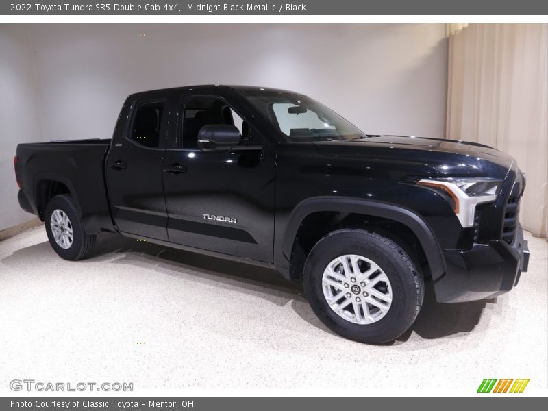 Midnight Black Metallic / Black 2022 Toyota Tundra SR5 Double Cab 4x4