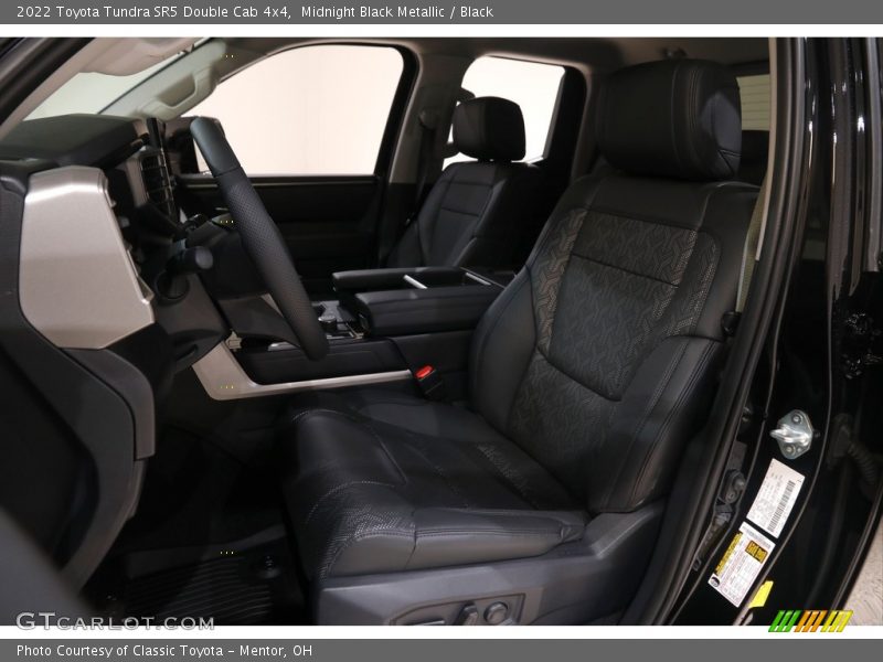 Front Seat of 2022 Tundra SR5 Double Cab 4x4