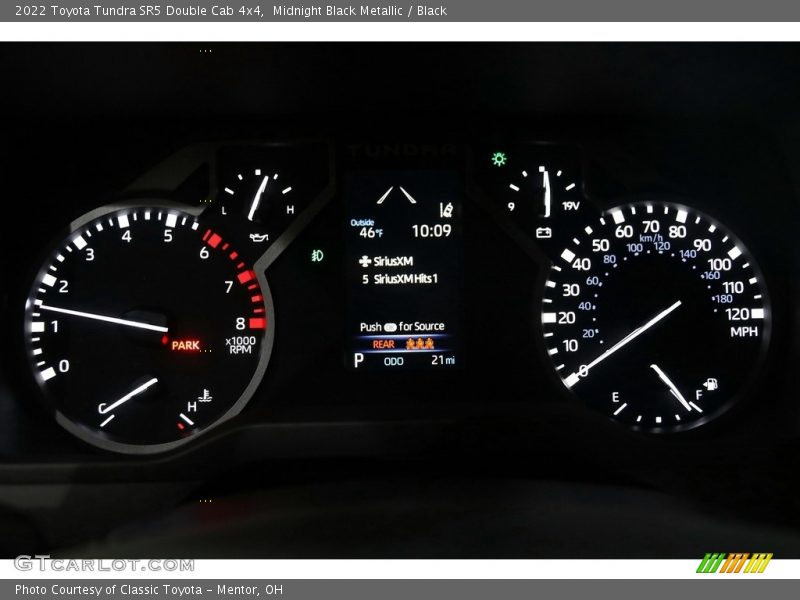  2022 Tundra SR5 Double Cab 4x4 SR5 Double Cab 4x4 Gauges