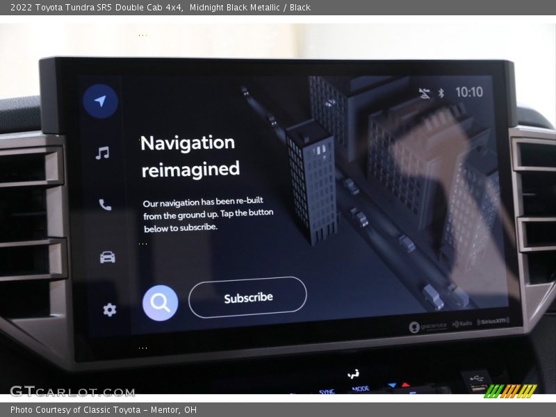 Controls of 2022 Tundra SR5 Double Cab 4x4