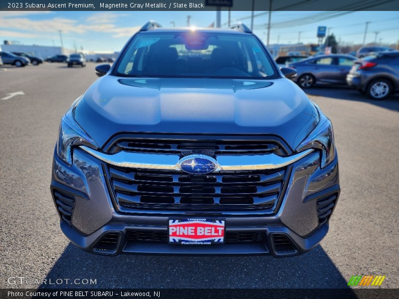 Magnetite Gray Metallic / Slate Black 2023 Subaru Ascent Premium