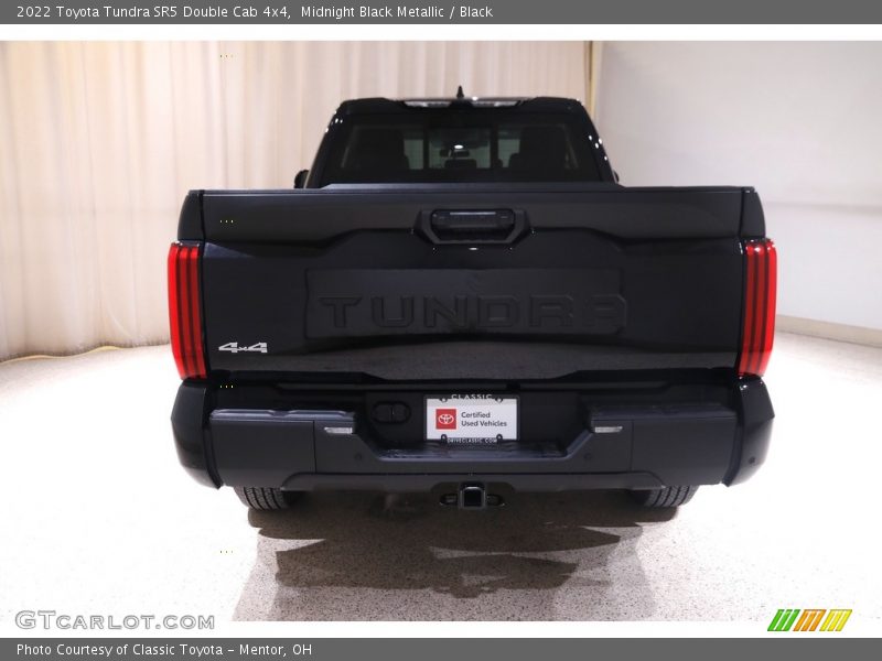 Midnight Black Metallic / Black 2022 Toyota Tundra SR5 Double Cab 4x4