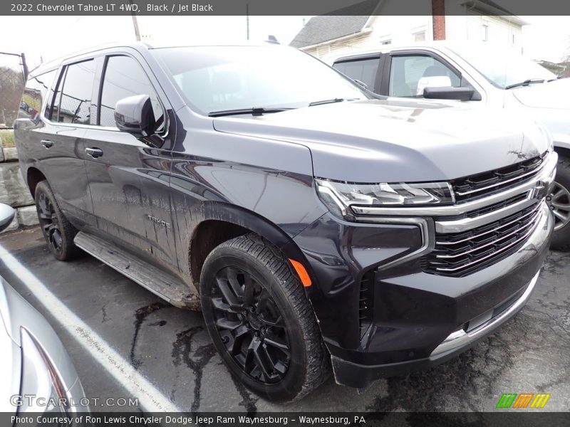 Black / Jet Black 2022 Chevrolet Tahoe LT 4WD