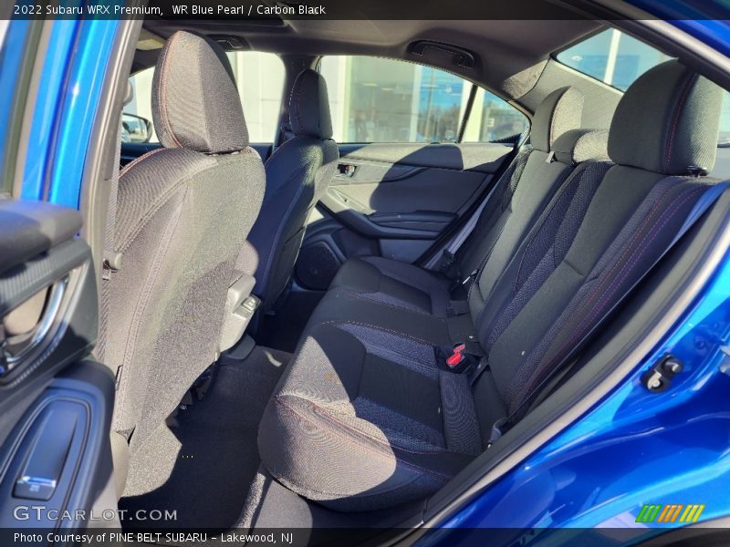 Rear Seat of 2022 WRX Premium