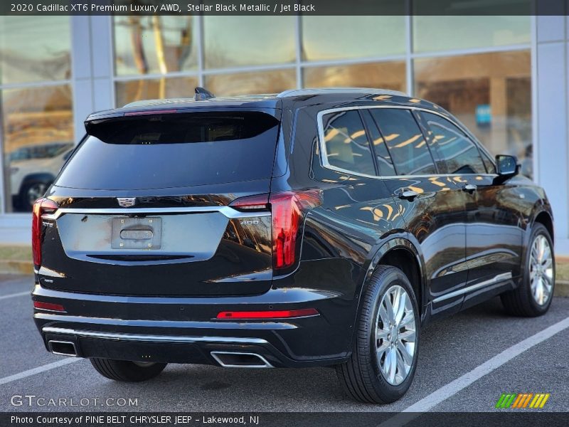 Stellar Black Metallic / Jet Black 2020 Cadillac XT6 Premium Luxury AWD