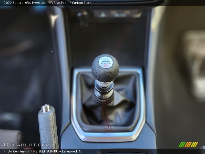  2022 WRX Premium 6 Speed Manual Shifter