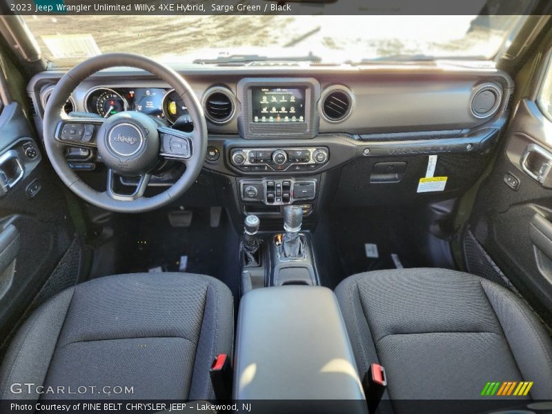 Sarge Green / Black 2023 Jeep Wrangler Unlimited Willys 4XE Hybrid