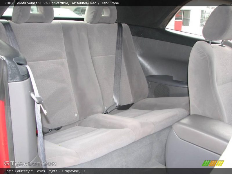 Absolutely Red / Dark Stone 2007 Toyota Solara SE V6 Convertible