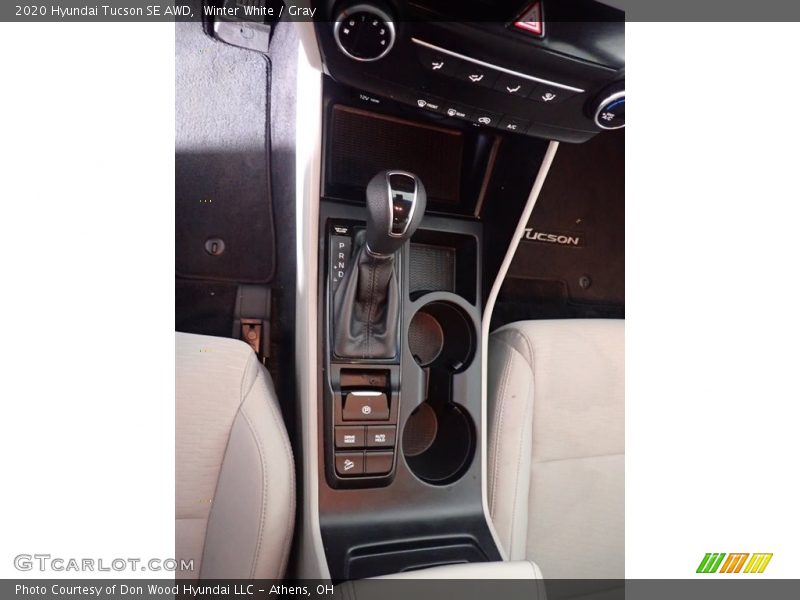 Winter White / Gray 2020 Hyundai Tucson SE AWD