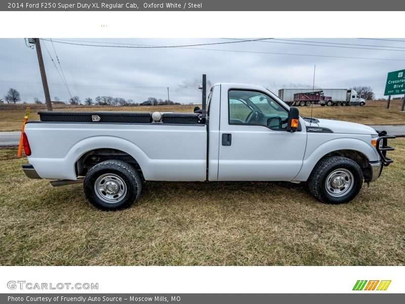 Oxford White / Steel 2014 Ford F250 Super Duty XL Regular Cab