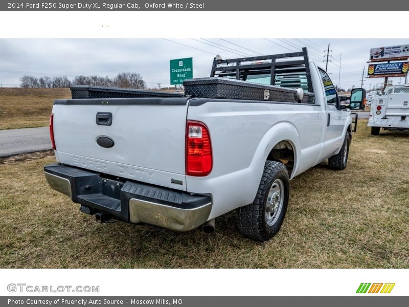 Oxford White / Steel 2014 Ford F250 Super Duty XL Regular Cab
