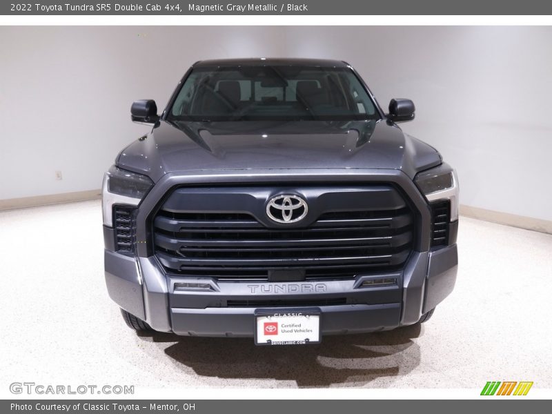 Magnetic Gray Metallic / Black 2022 Toyota Tundra SR5 Double Cab 4x4