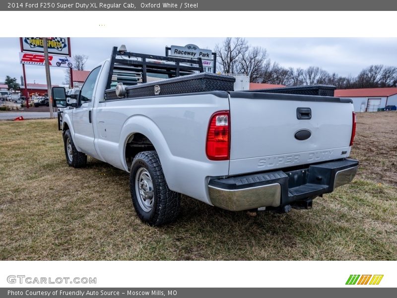 Oxford White / Steel 2014 Ford F250 Super Duty XL Regular Cab
