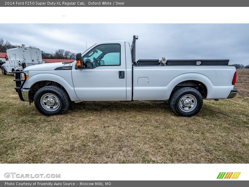 Oxford White / Steel 2014 Ford F250 Super Duty XL Regular Cab