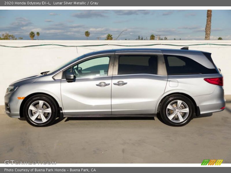 Lunar Silver Metallic / Gray 2020 Honda Odyssey EX-L