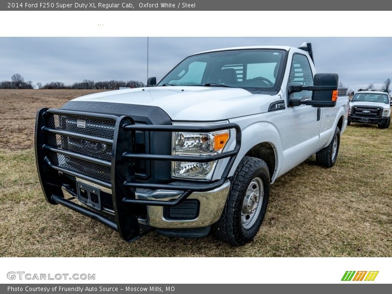 Oxford White / Steel 2014 Ford F250 Super Duty XL Regular Cab