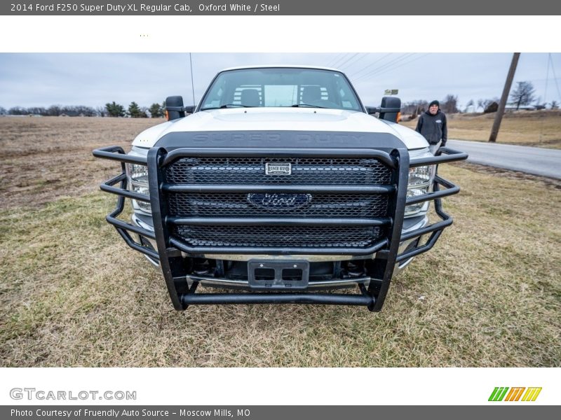 Oxford White / Steel 2014 Ford F250 Super Duty XL Regular Cab