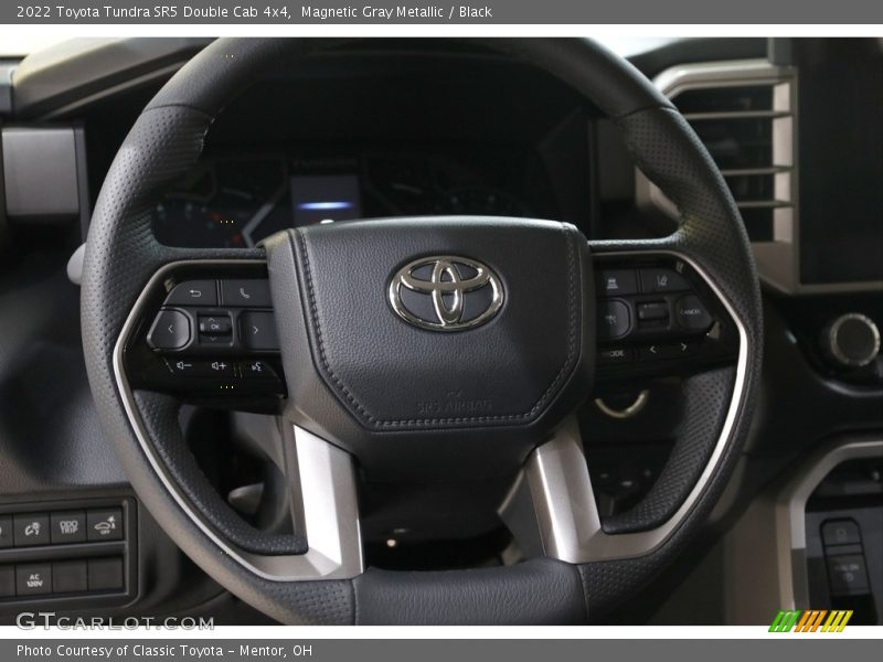 Magnetic Gray Metallic / Black 2022 Toyota Tundra SR5 Double Cab 4x4