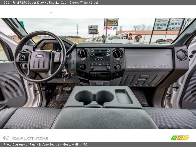 Oxford White / Steel 2014 Ford F250 Super Duty XL Regular Cab