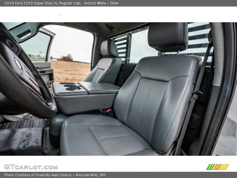 Oxford White / Steel 2014 Ford F250 Super Duty XL Regular Cab