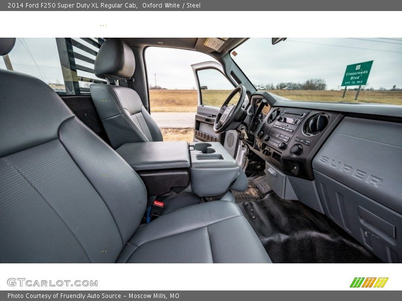 Oxford White / Steel 2014 Ford F250 Super Duty XL Regular Cab