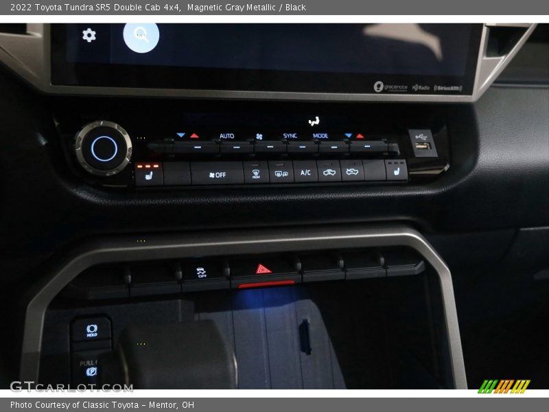 Controls of 2022 Tundra SR5 Double Cab 4x4
