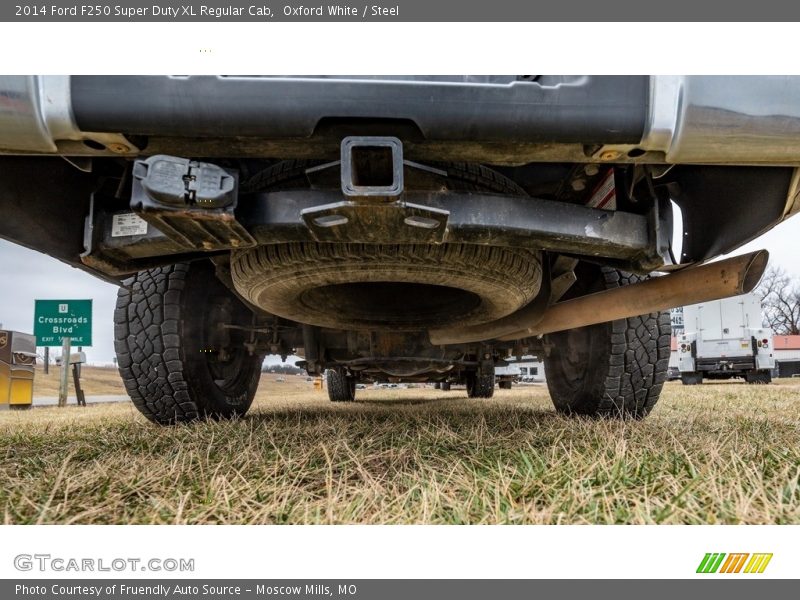 Oxford White / Steel 2014 Ford F250 Super Duty XL Regular Cab