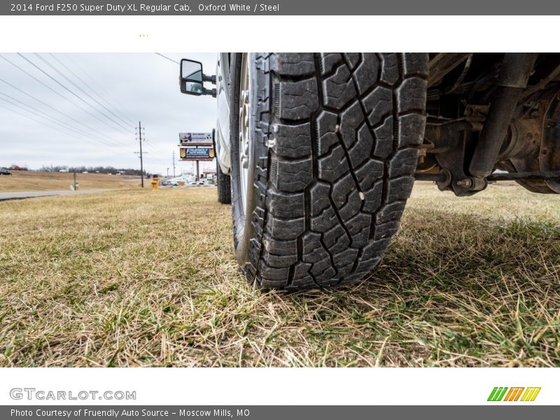Oxford White / Steel 2014 Ford F250 Super Duty XL Regular Cab