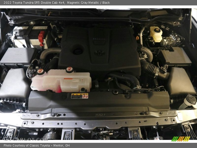 Magnetic Gray Metallic / Black 2022 Toyota Tundra SR5 Double Cab 4x4
